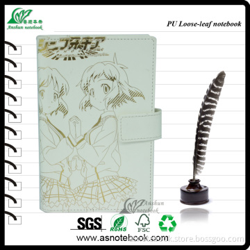 2015 Fashion Style Leather Diary